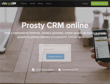 Tablet Screenshot of minicrm.pl